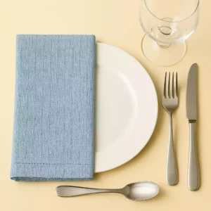 Cotton Lino Azul Cielo  Imp2cm 50x50 150pz