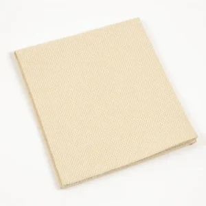 Servilleta de tela Ojo de Perdiz color arena con dobladillo imperial de 2 cm
